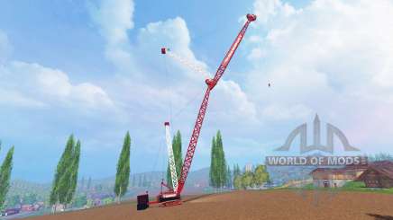 400 la tonelada grúa de oruga para Farming Simulator 2015