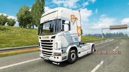 Little Pony la piel para Scania camión para Euro Truck Simulator 2