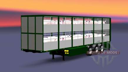 Semirremolque-ganado portador Ferkel Trans para Euro Truck Simulator 2