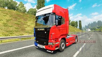 Francia piel para Scania camión para Euro Truck Simulator 2