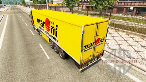 Maroni Transportes de la piel para remolques para Euro Truck Simulator 2