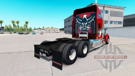 La piel Águila en el camión Kenworth W900 para American Truck Simulator