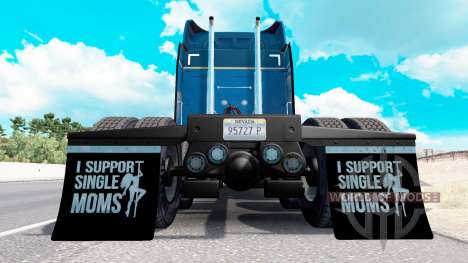 Guardabarros yo Apoyo a Madres Solteras v1.6 para American Truck Simulator