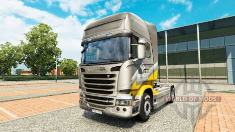 Maroni Transporte de la piel para Scania camión para Euro Truck Simulator 2