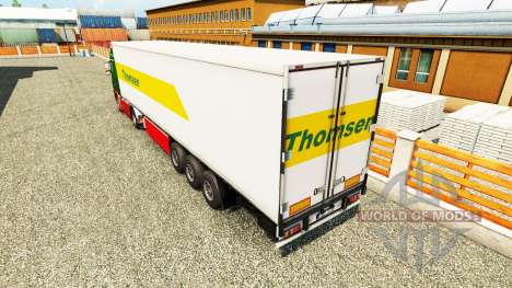 Thomsen la piel para el remolque para Euro Truck Simulator 2