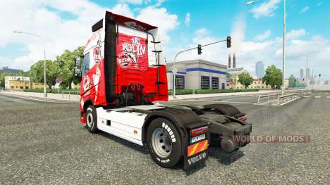 La piel de 1. FC Koln en Volvo trucks para Euro Truck Simulator 2