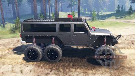 Jeep Wrangler 6x6 [crawler] para Spin Tires