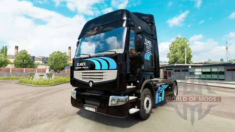 ELMEX de la piel para Renault camión para Euro Truck Simulator 2