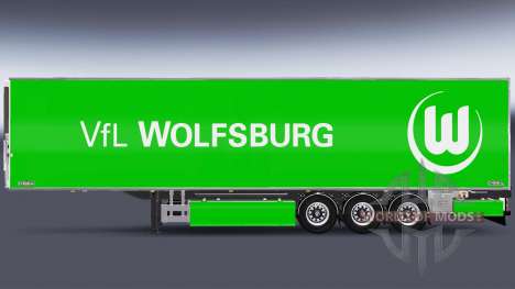 Semi-Remolque Chereau, VfL Wolfsburg para Euro Truck Simulator 2