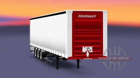 Una colección de trailers con diferentes cargas  para Euro Truck Simulator 2