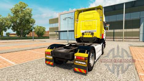 La piel de Itapemirim en el tractor Scania para Euro Truck Simulator 2