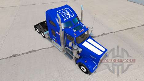 La piel de Duke v1.03 en el camión Kenworth W900 para American Truck Simulator