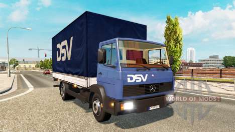 Una colección de camiones de transporte para el  para Euro Truck Simulator 2
