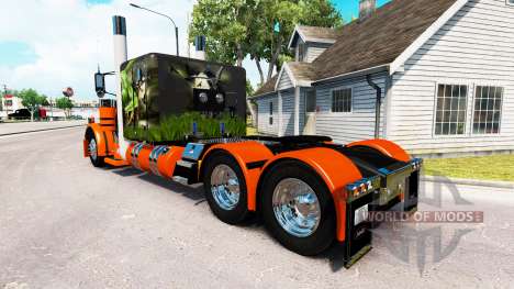 De piel de serpiente v2.0 tractor Peterbilt 389 para American Truck Simulator