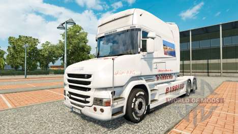 BARBERO de la piel para Scania camión T para Euro Truck Simulator 2
