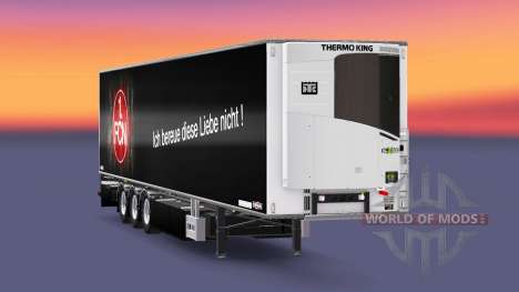 Semi-Remolque Chereau 1. FC Nurnberg para Euro Truck Simulator 2