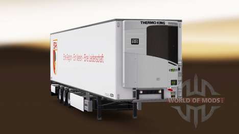 Semi-remolque Chereau, FC Augsburg para Euro Truck Simulator 2