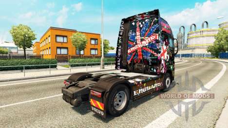 Inglaterra piel para camiones Volvo para Euro Truck Simulator 2