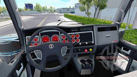 El color rojo de los dispositivos tienen un Kenw para American Truck Simulator