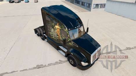 La selva de la piel para el Kenworth tractor para American Truck Simulator