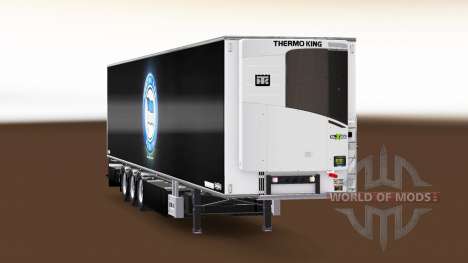 Semirremolque Chereau Hertha BSC para Euro Truck Simulator 2