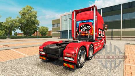 EAG de la piel para camión Scania T para Euro Truck Simulator 2