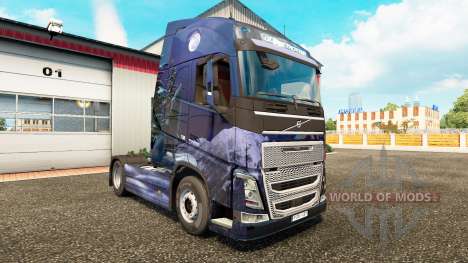En invierno los Lobos de la piel para camiones V para Euro Truck Simulator 2