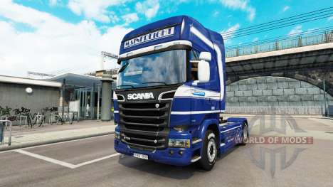Mainfreight de la piel para Scania camión para Euro Truck Simulator 2