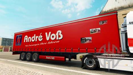 Andre Voss de la piel para el remolque para Euro Truck Simulator 2