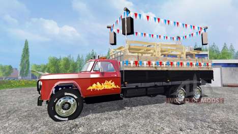 Dodge D700 [partywagen] para Farming Simulator 2015