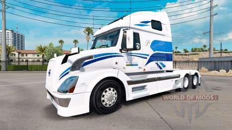 La piel de Estreno para camiones Volvo VNL 670 para American Truck Simulator