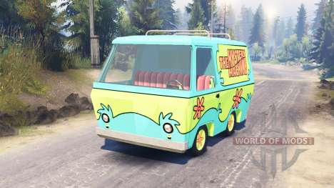 The Mystery Machine [Scooby-Doo] para Spin Tires