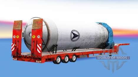 Baja barrido de cargas pesadas para American Truck Simulator