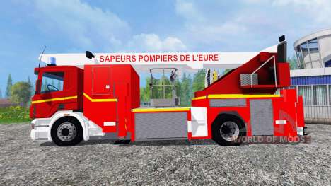 Scania P420 BEA [sapeurs-pompiers] para Farming Simulator 2015