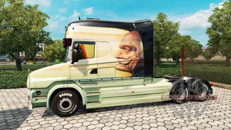 Scania T Longline [Free As A Bird] para Euro Truck Simulator 2