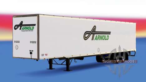 Todo el metal-semirremolque Arnold para American Truck Simulator