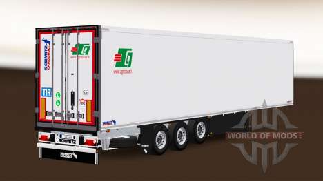 Semi-Remolque Schmitz Cargobull A. Griciaus para Euro Truck Simulator 2