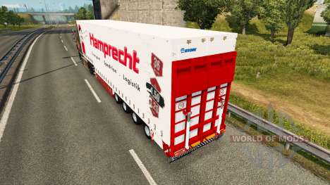 Corona de la cortina semi-remolque Hamprecht para Euro Truck Simulator 2