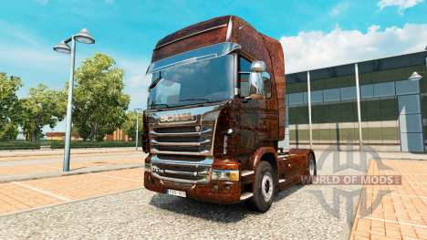Ferrugem piel v2.0 camión Scania para Euro Truck Simulator 2