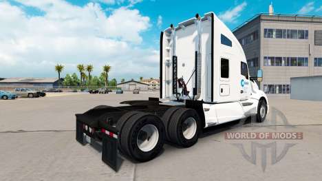 Celadon de Camiones de la piel para Kenworth tra para American Truck Simulator