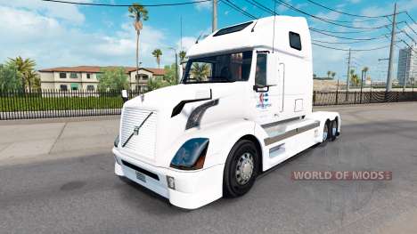 La piel de América del Norte para camiones Volvo para American Truck Simulator