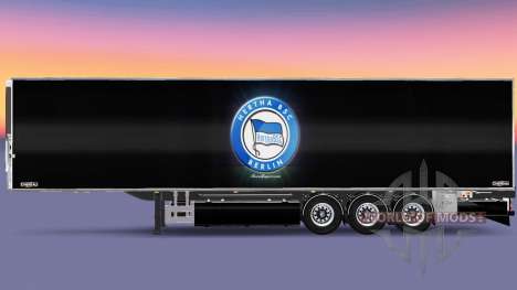 Semirremolque Chereau Hertha BSC para Euro Truck Simulator 2