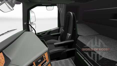 Darkline interior Exclusivo para Volvo para Euro Truck Simulator 2