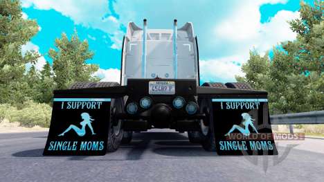 Guardabarros yo Apoyo a Madres Solteras v1.7 para American Truck Simulator