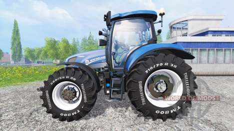 New Holland T6.160 [blue power] v1.1 para Farming Simulator 2015