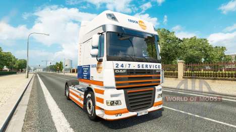 Truckland de la piel para DAF camión para Euro Truck Simulator 2