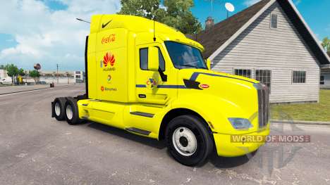 América piel para el camión Peterbilt para American Truck Simulator
