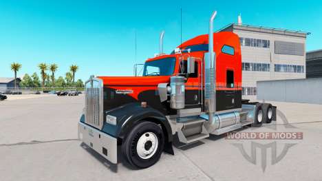 Flash de la piel Personalizado camión Kenworth W para American Truck Simulator