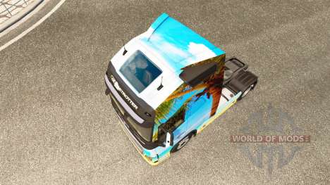 La naturaleza de la piel para camiones Volvo para Euro Truck Simulator 2