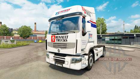 CSAD de la piel para Renault camión para Euro Truck Simulator 2